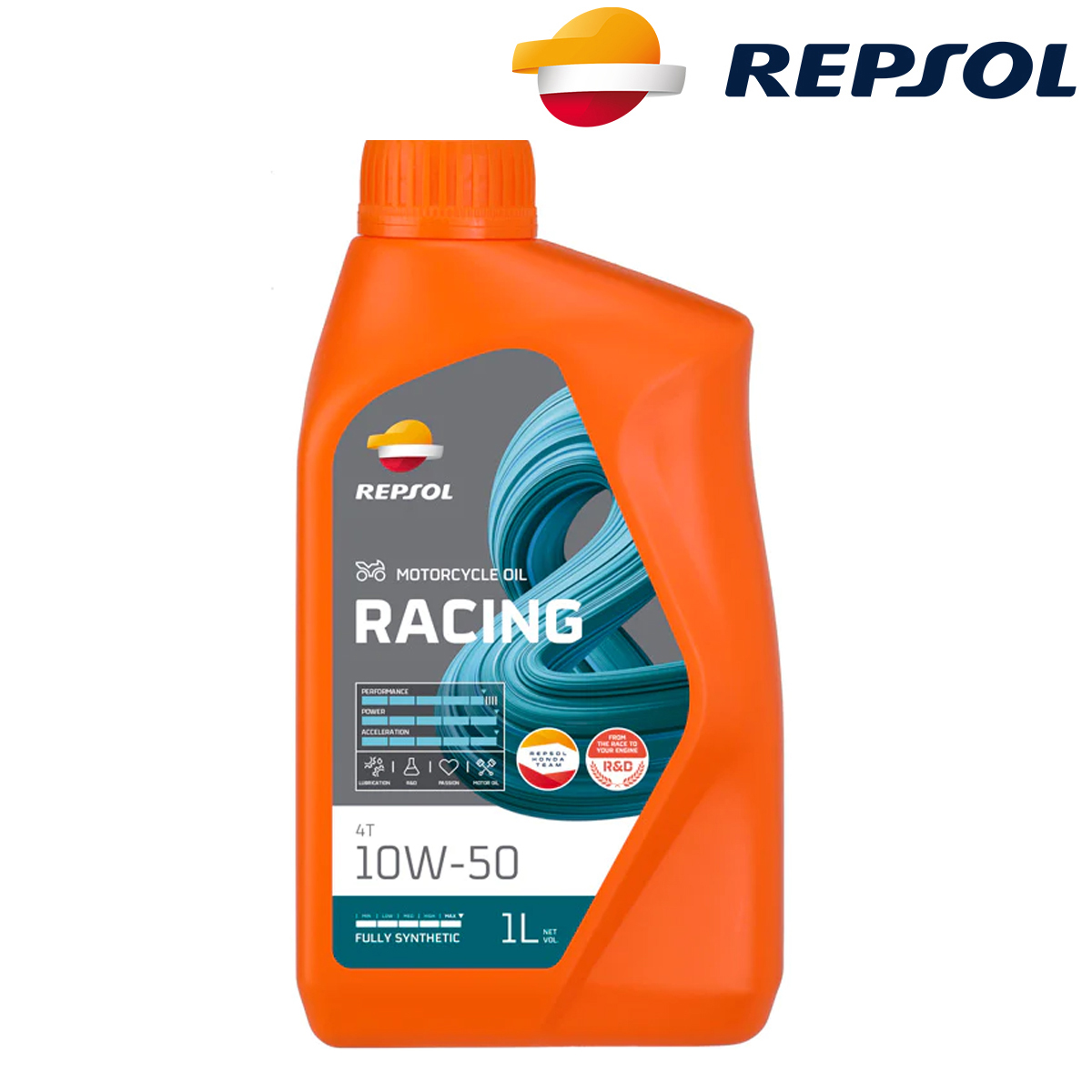 Motorno ulje - ulje za motore Repsol Racing 4T 10W50 1l RPP2000NHC ...